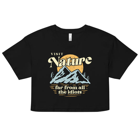 Visit Nature Women's Crop Tee