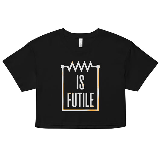 Resistor Is Futile Women's Crop Tee