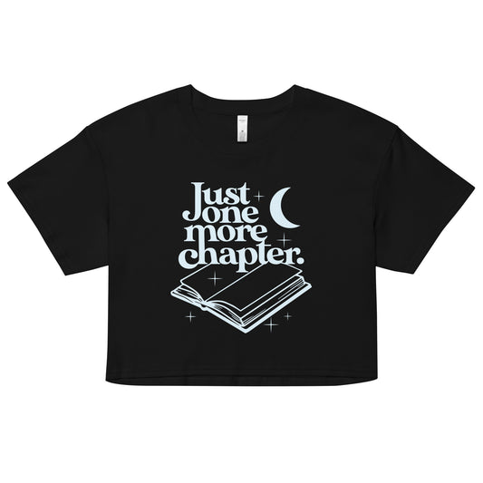 Just One More Chapter Women's Crop Tee