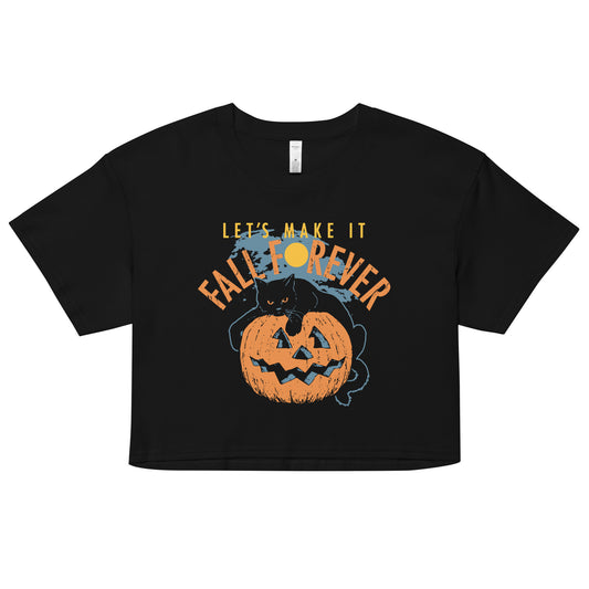 Fall Forever Women's Crop Tee