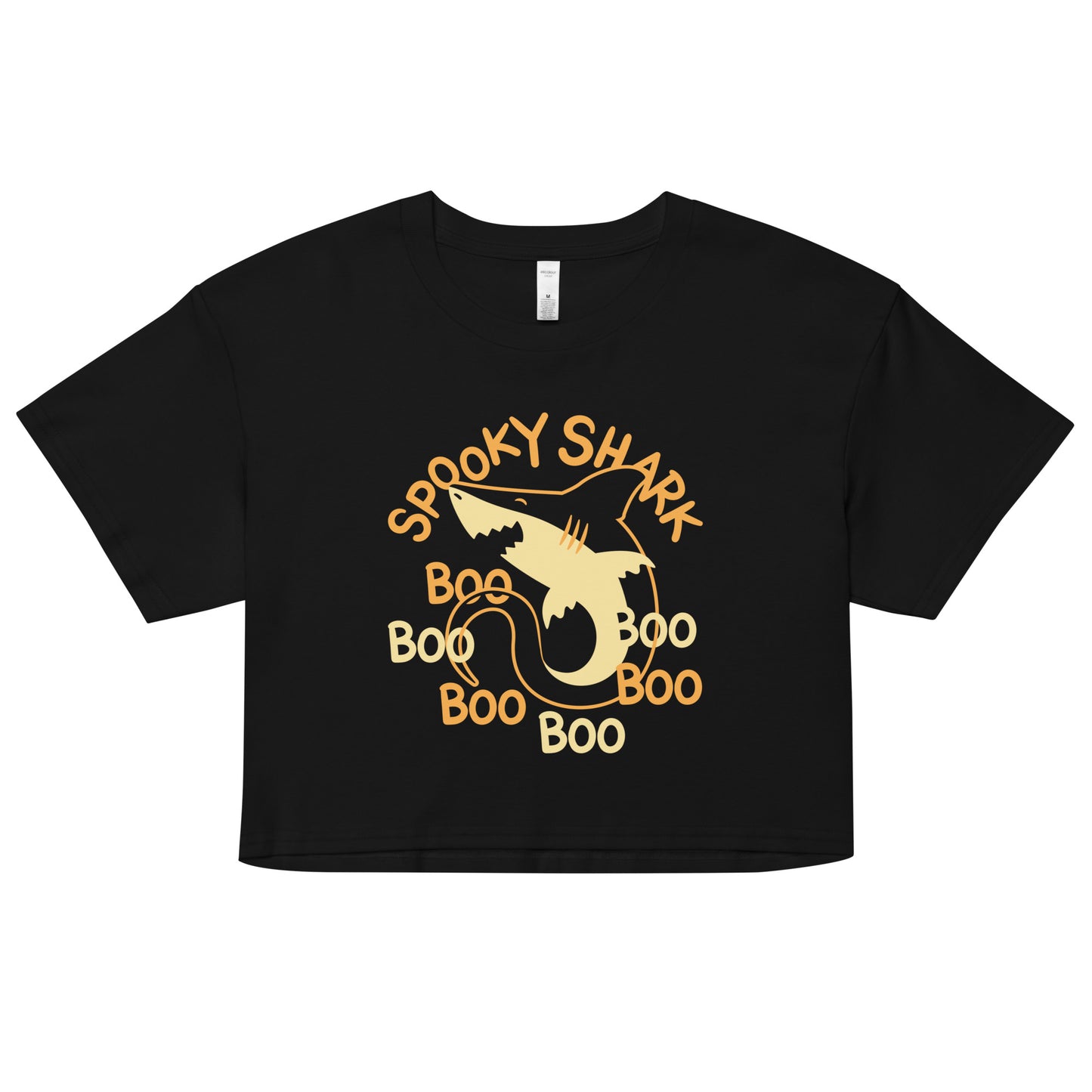 Spooky Shark Women's Crop Tee