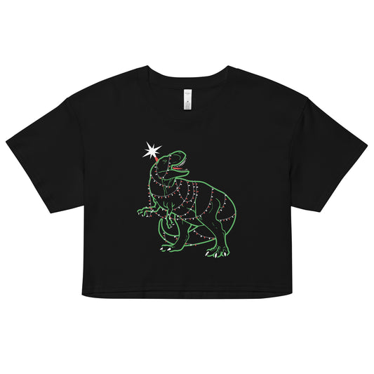 Tree Rex Women's Crop Tee