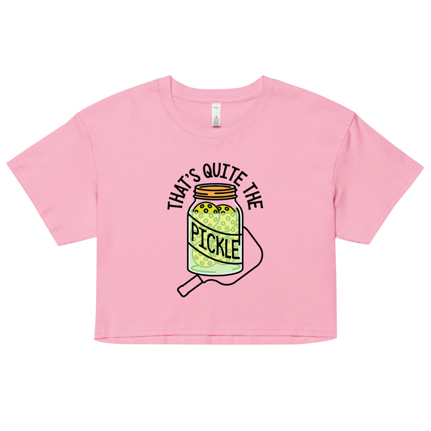 That's Quite The Pickle Women's Crop Tee