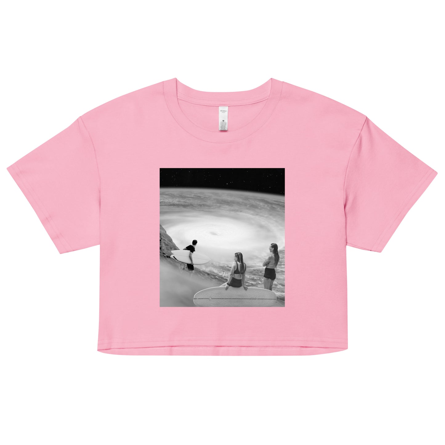 Surf's Up Women's Crop Tee