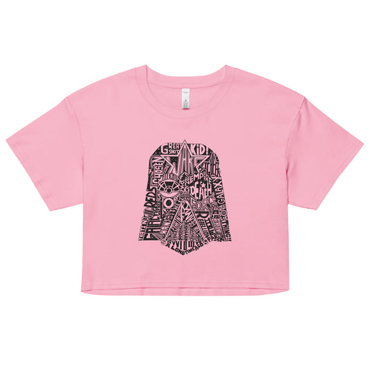 Star Words Women's Crop Tee