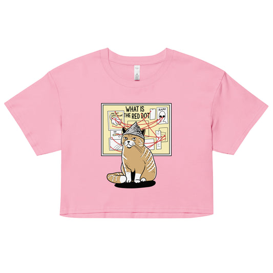 What Is The Red Dot? Women's Crop Tee