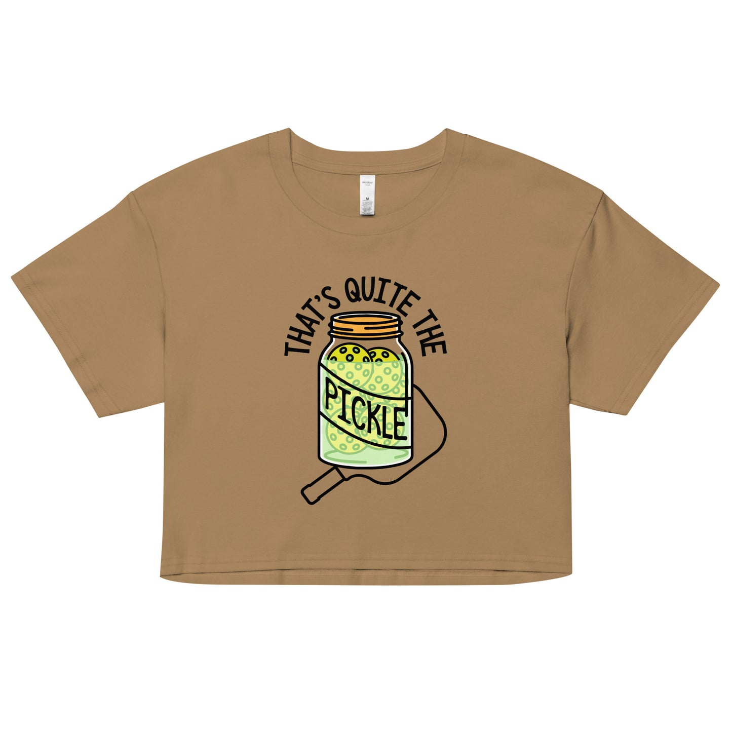 That's Quite The Pickle Women's Crop Tee