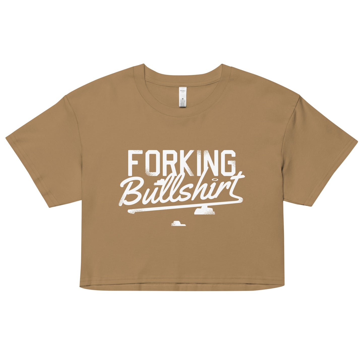 Forking Bullshirt Women's Crop Tee