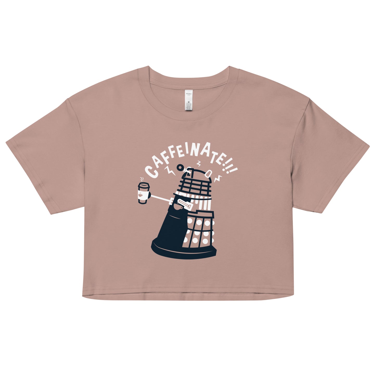 Caffeinate!!! Women's Crop Tee