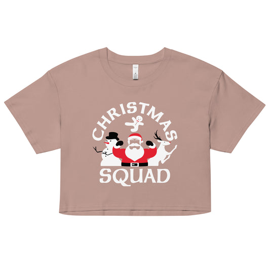 Christmas Squad Women's Crop Tee