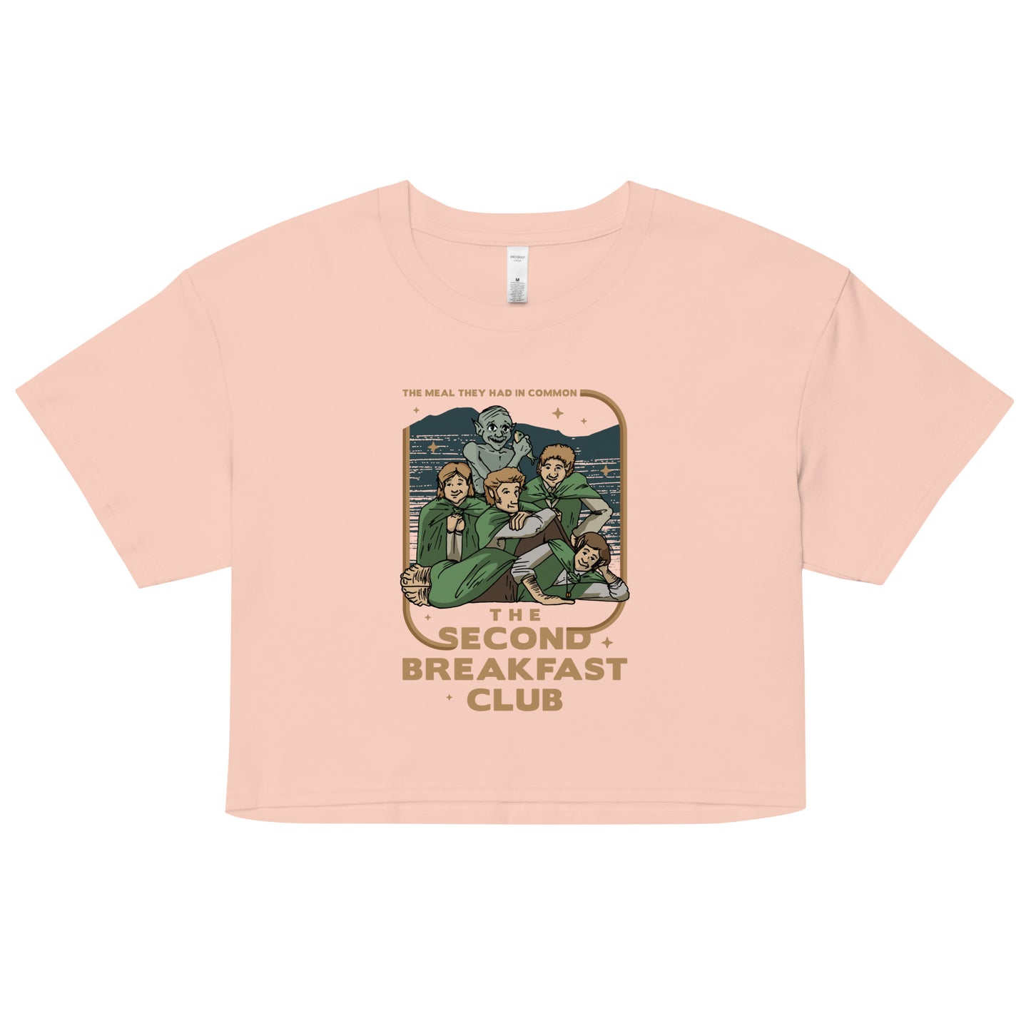 The Second Breakfast Club Women's Crop Tee