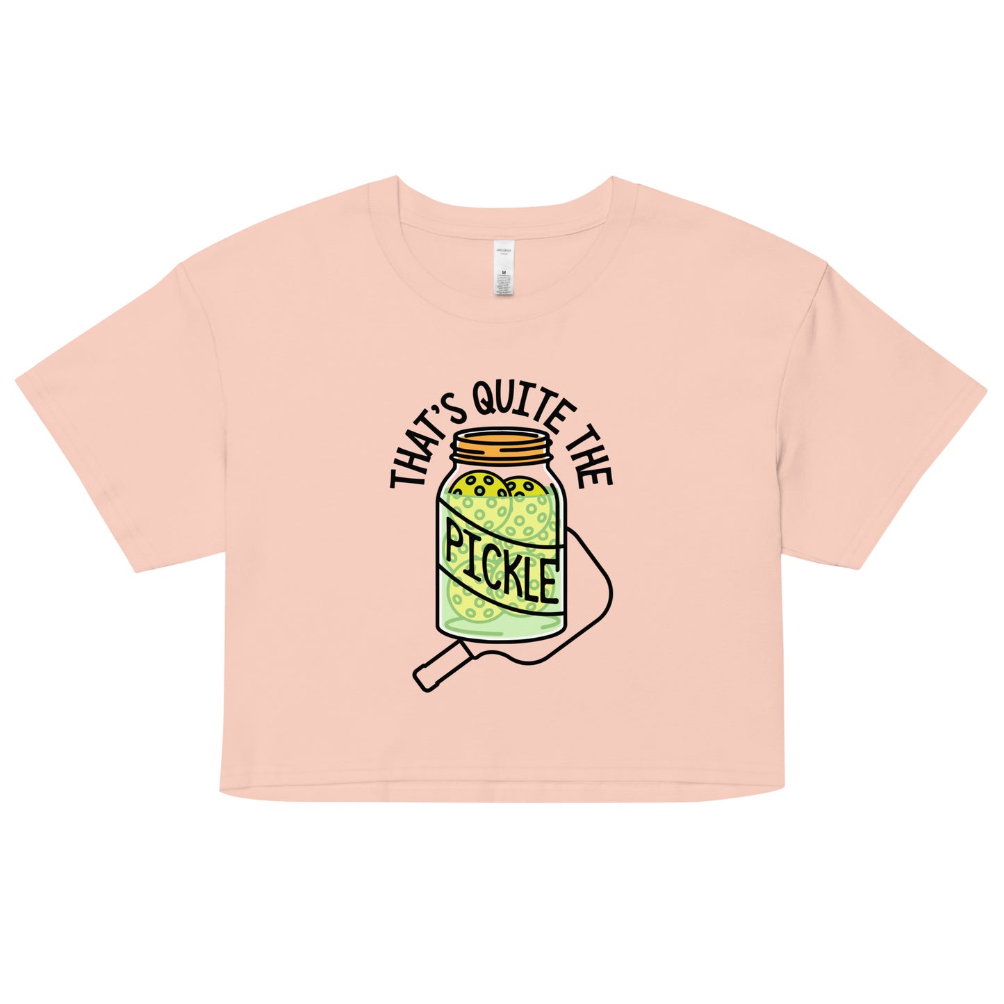 That's Quite The Pickle Women's Crop Tee