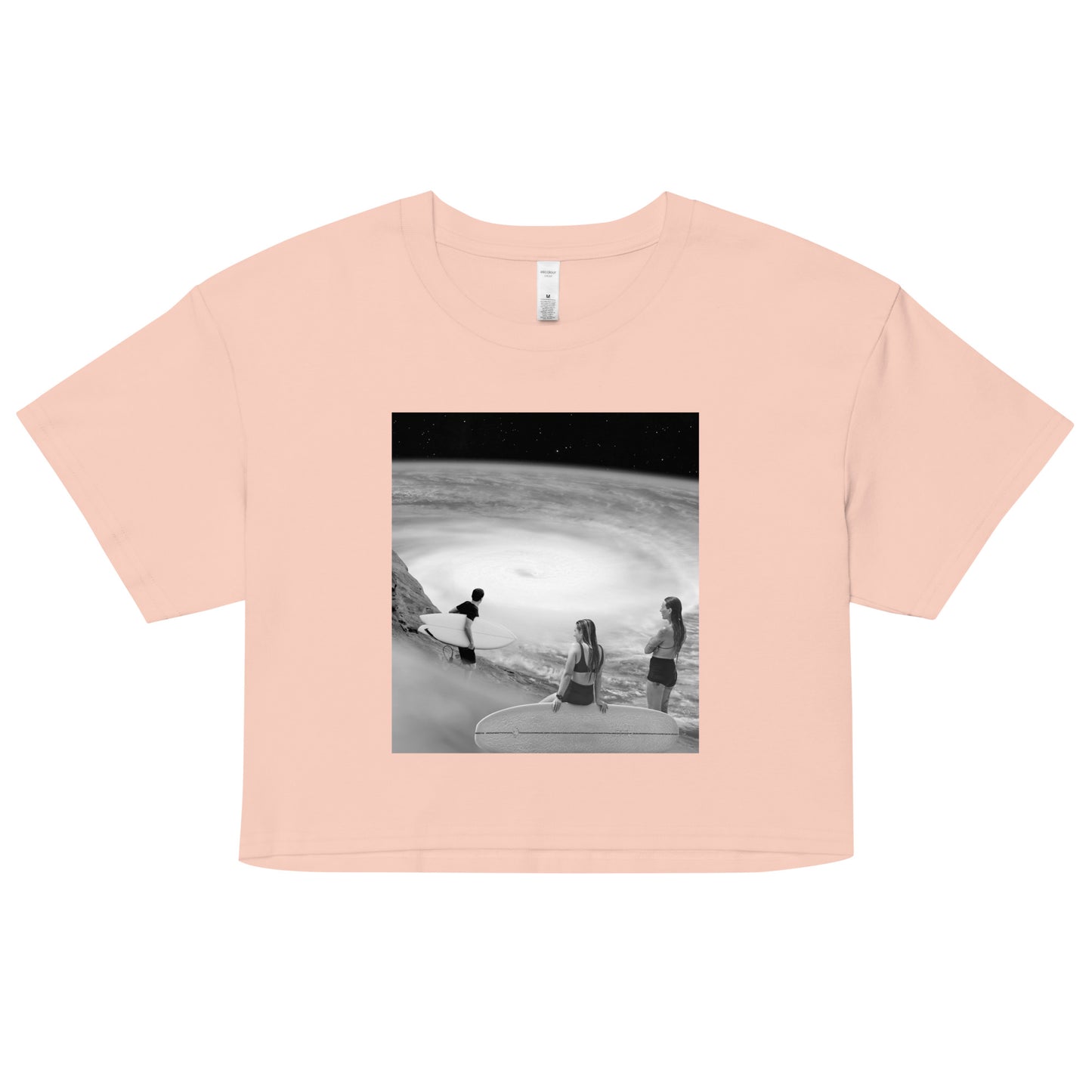 Surf's Up Women's Crop Tee