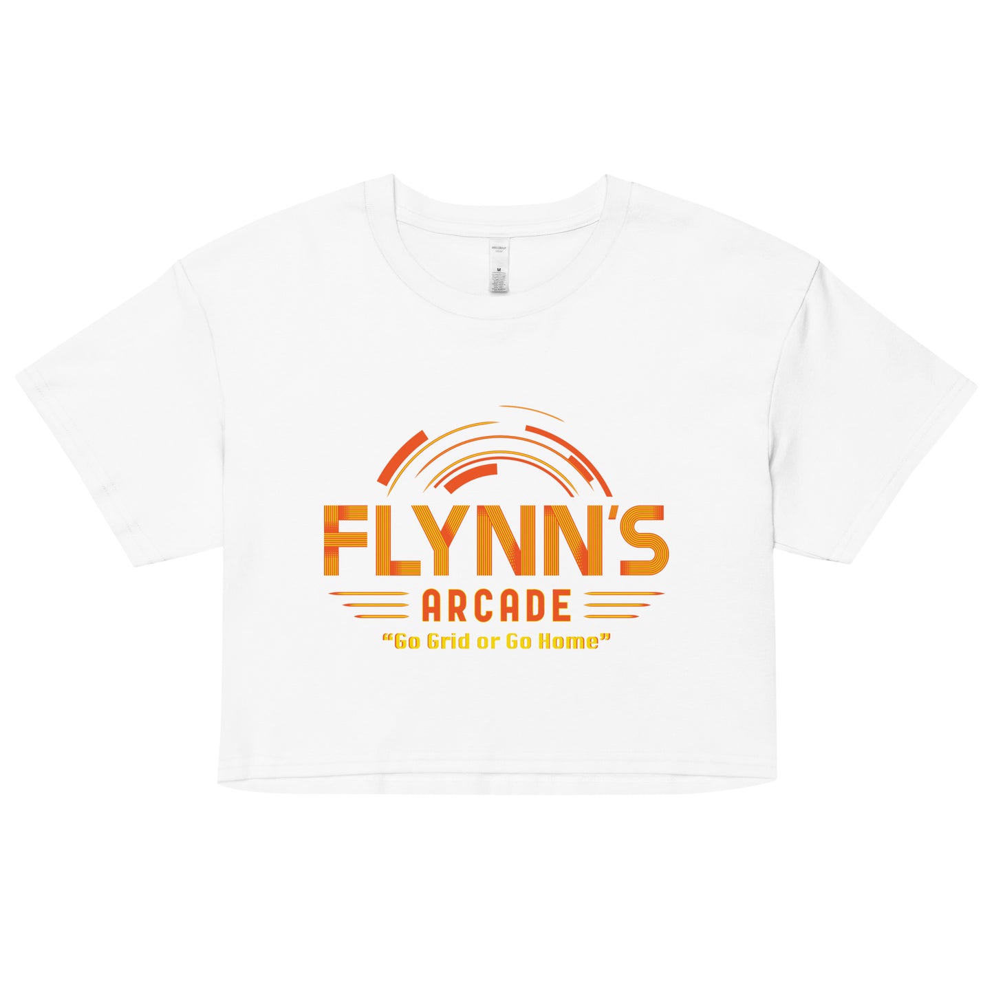 Flynn's Arcade Women's Crop Tee