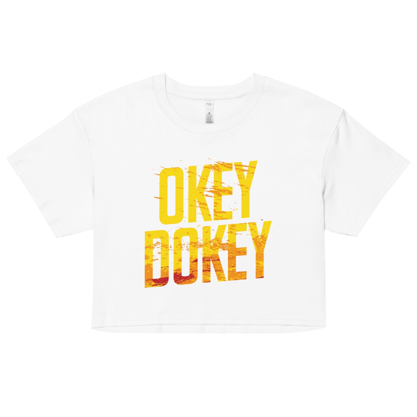 Okey Dokey Women's Crop Tee