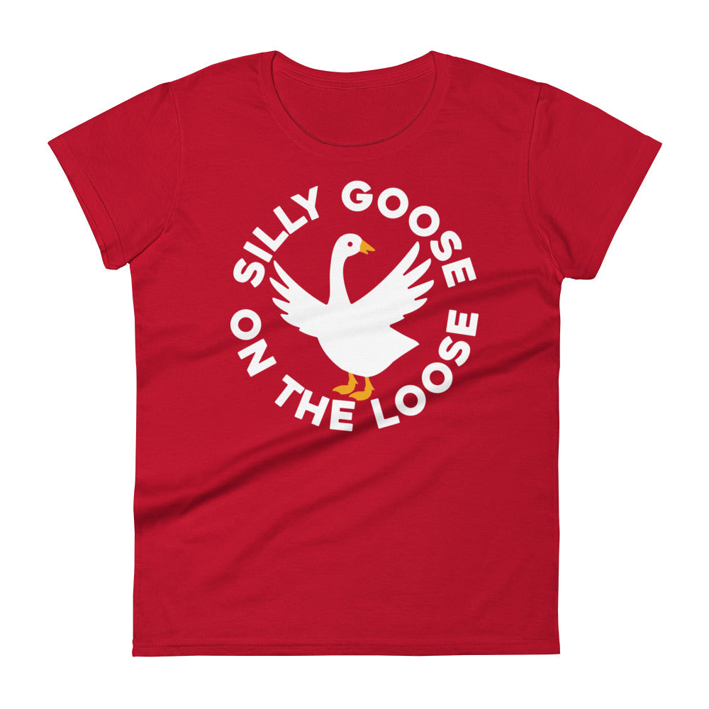 Silly Goose On The Loose Women's Signature Tee