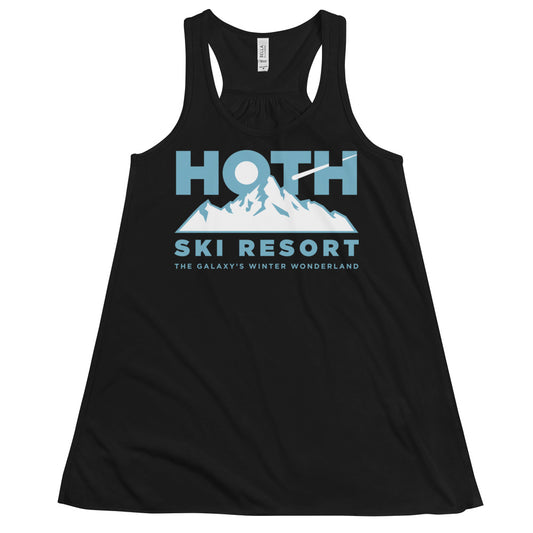 Hoth Ski Resort Women's Gathered Back Tank