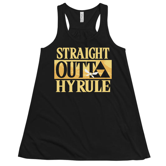 Straight Outta Hyrule Women's Gathered Back Tank