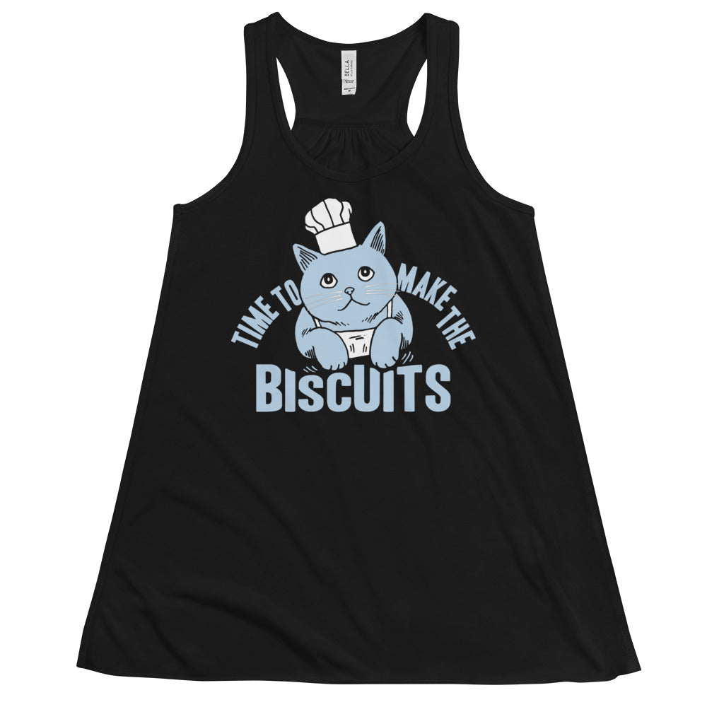 Time To Make The Biscuits Women's Gathered Back Tank
