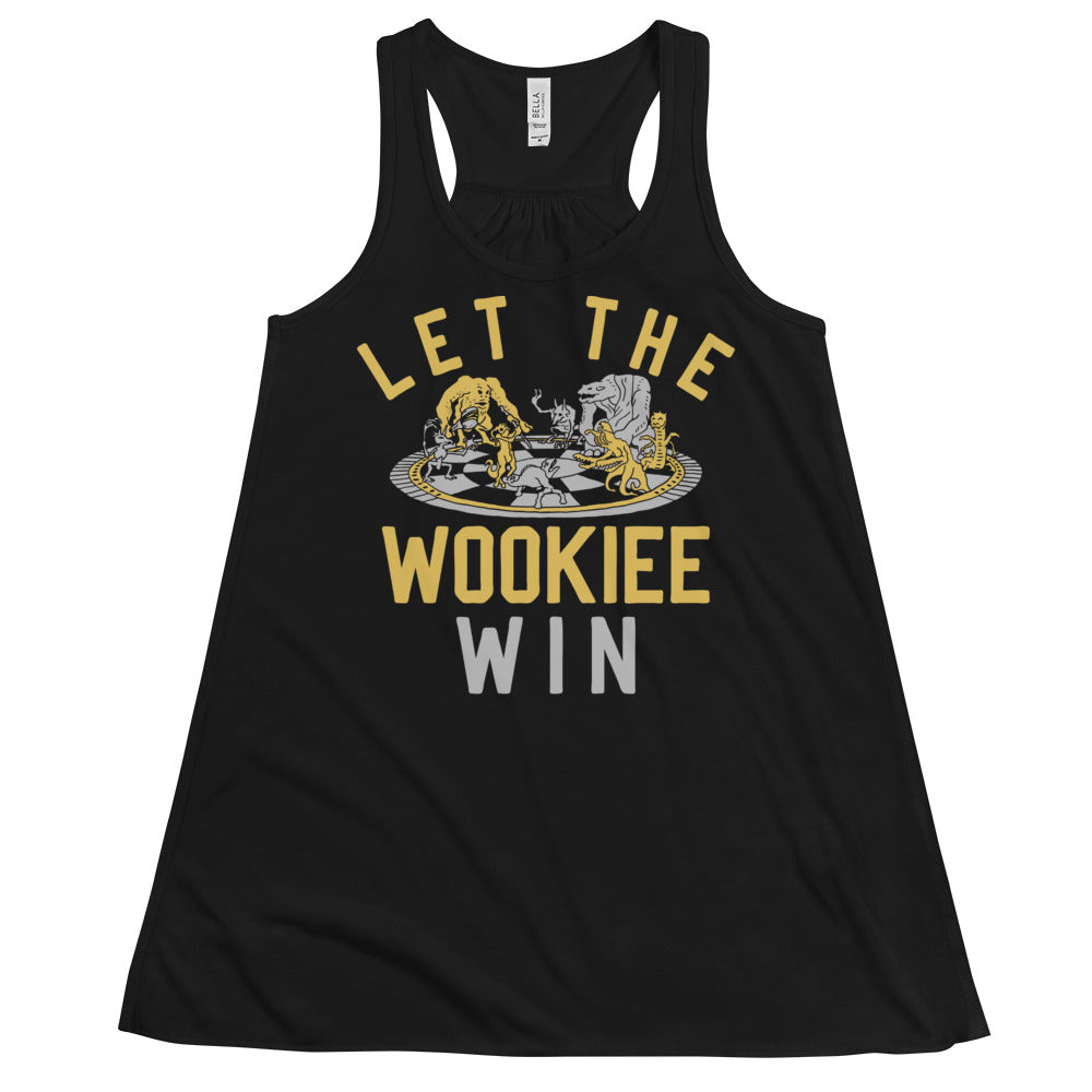 Let The Wookiee Win Women's Gathered Back Tank