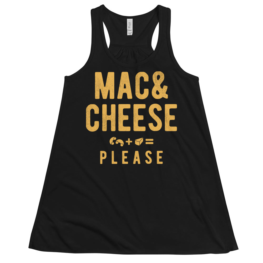 Mac And Cheese Please Women's Gathered Back Tank