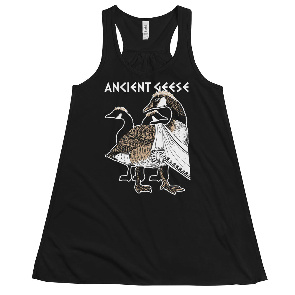 Ancient Geese Women's Gathered Back Tank