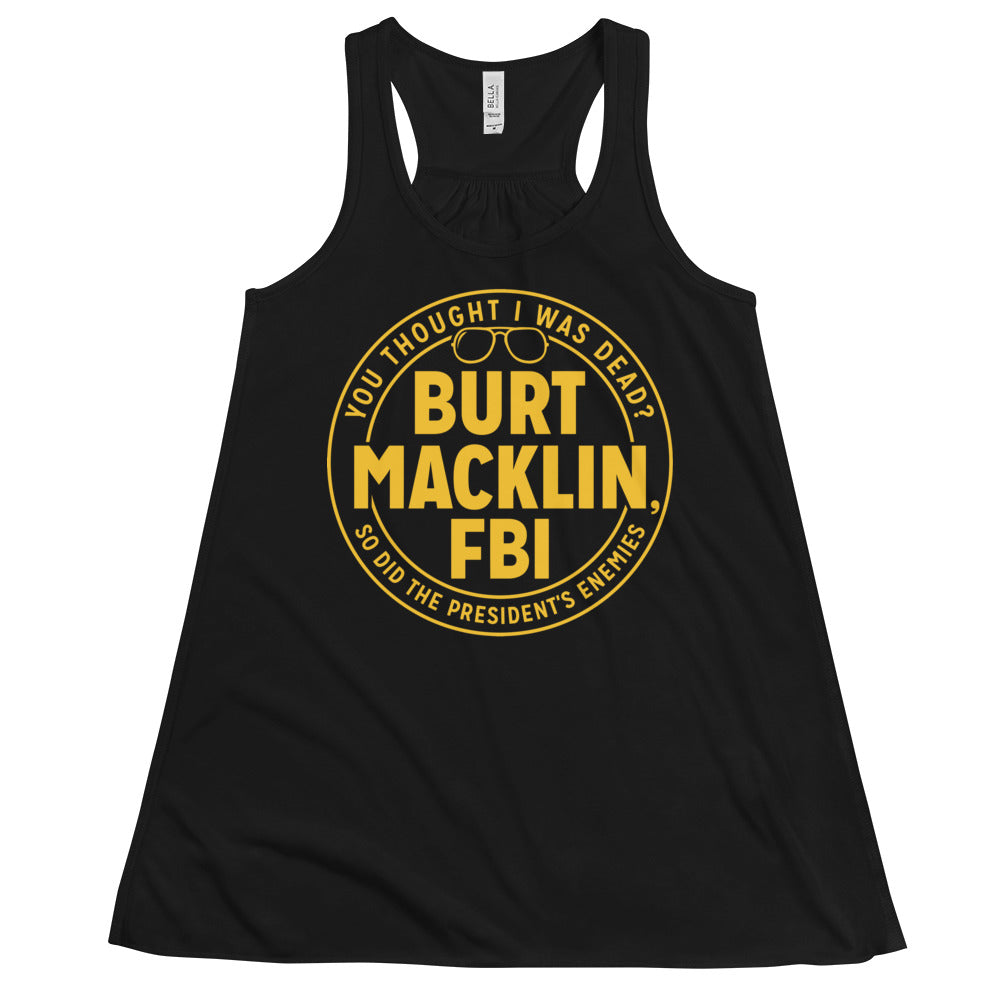 Burt Macklin, FBI Women's Gathered Back Tank