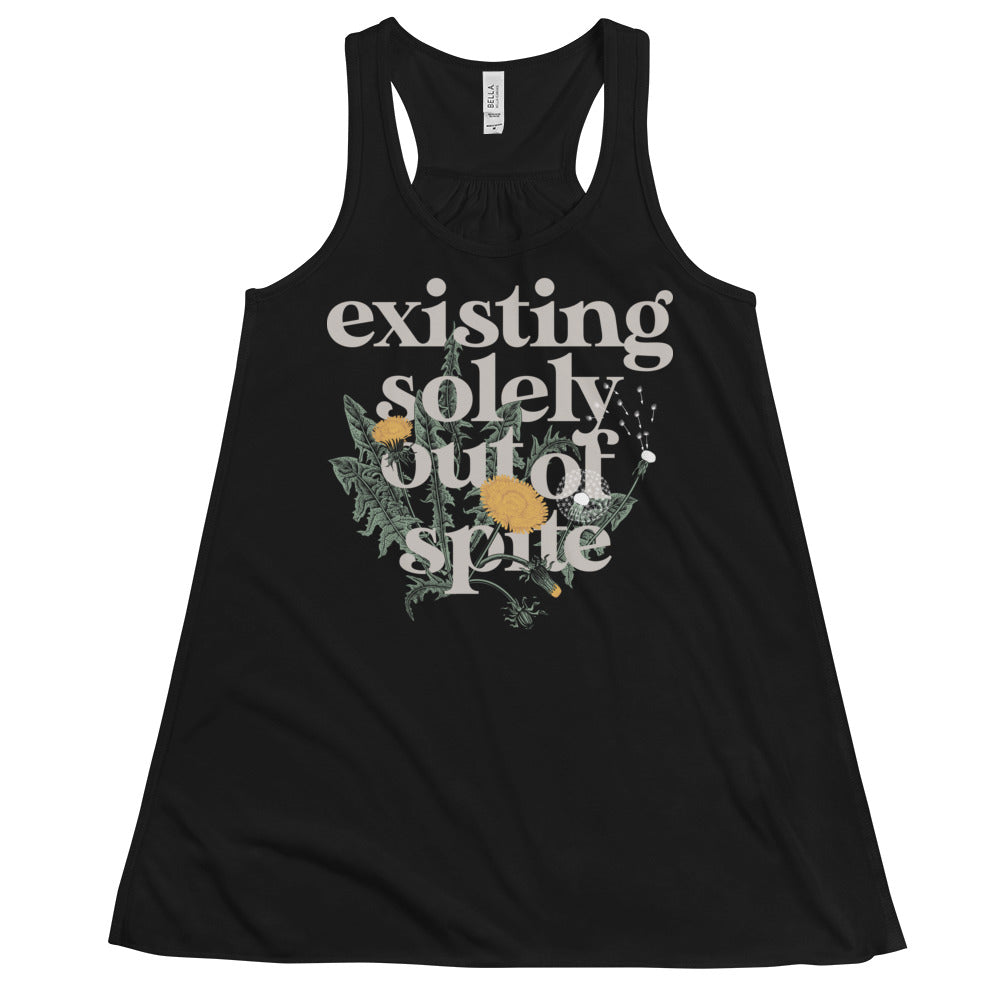 Existing Solely Out Of Spite Women's Gathered Back Tank