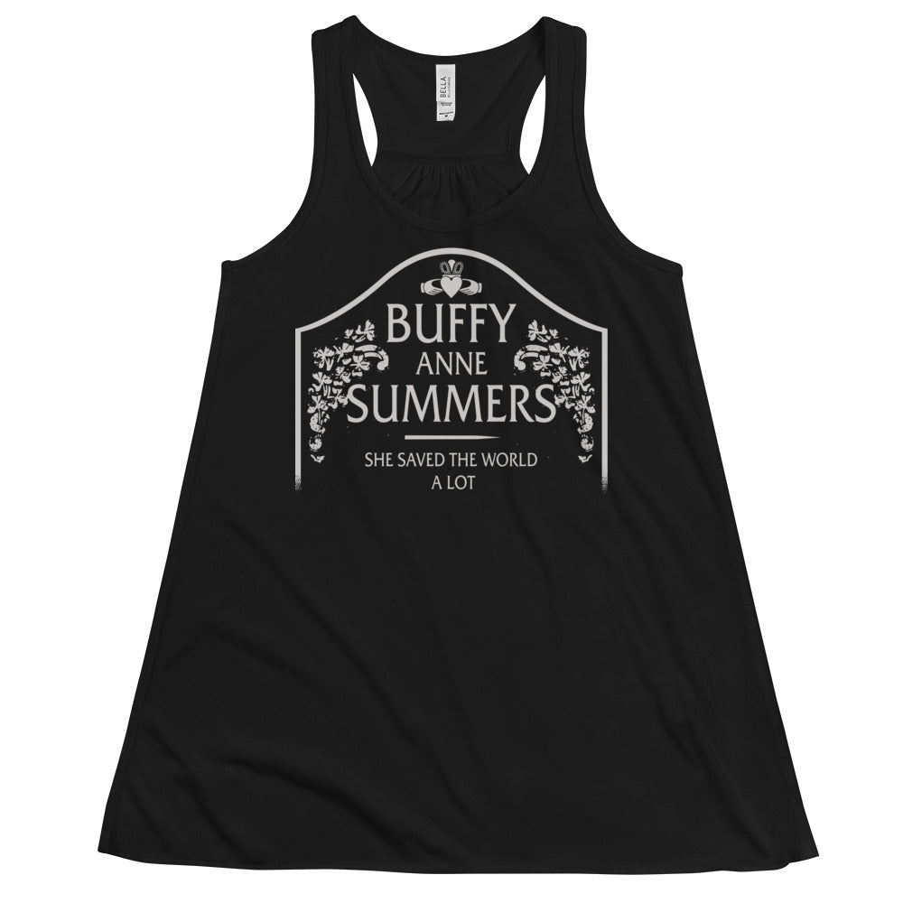 Buffy Anne Summers Women's Gathered Back Tank