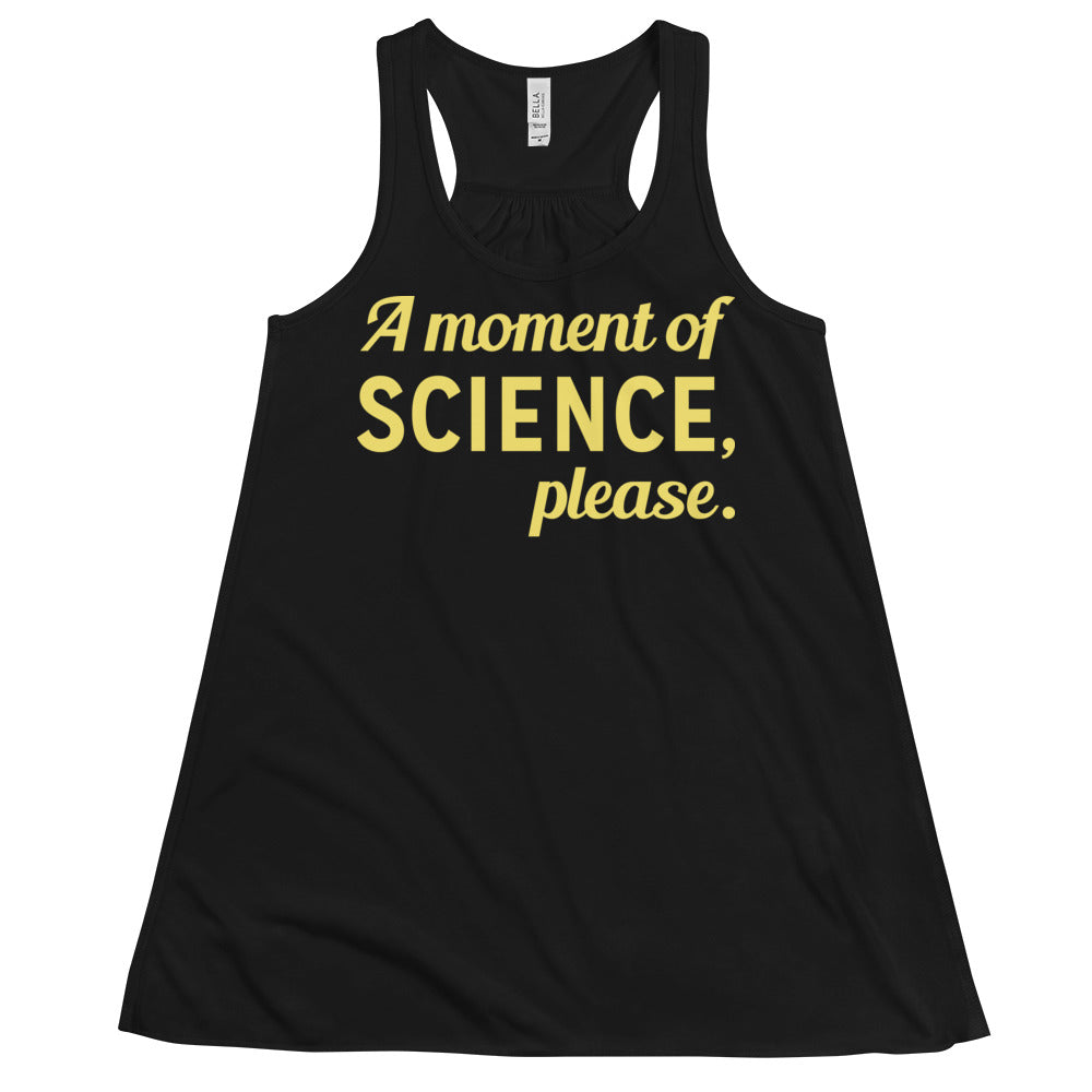 A Moment of Science, Please Women's Gathered Back Tank