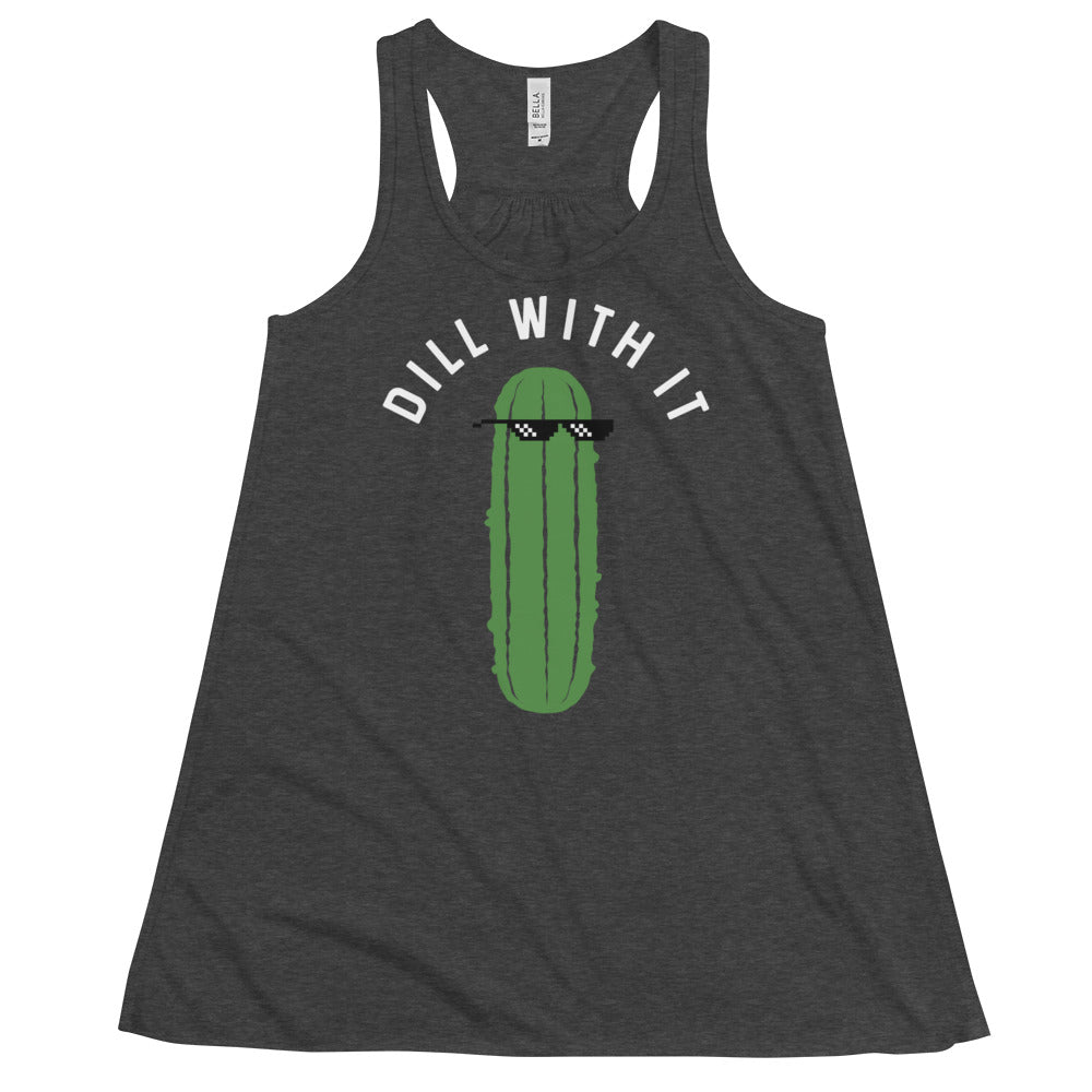 Dill With It Women's Gathered Back Tank