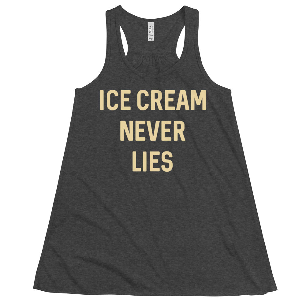 Ice Cream Never Lies Women's Gathered Back Tank