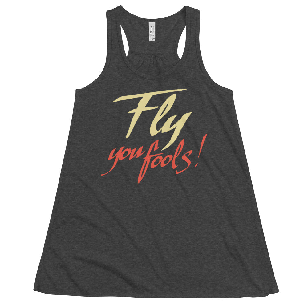 Fly You Fools! Women's Gathered Back Tank