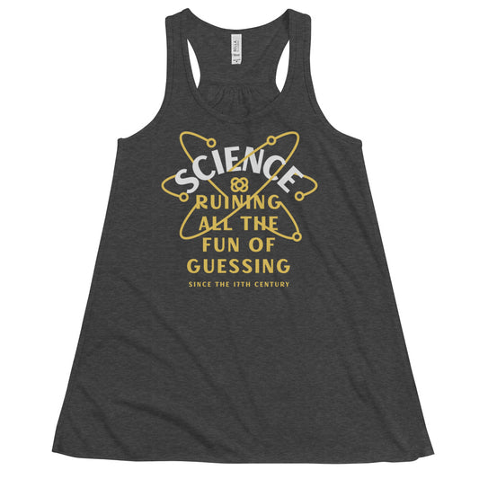Science Ruining All The Fun Of Guessing Women's Gathered Back Tank