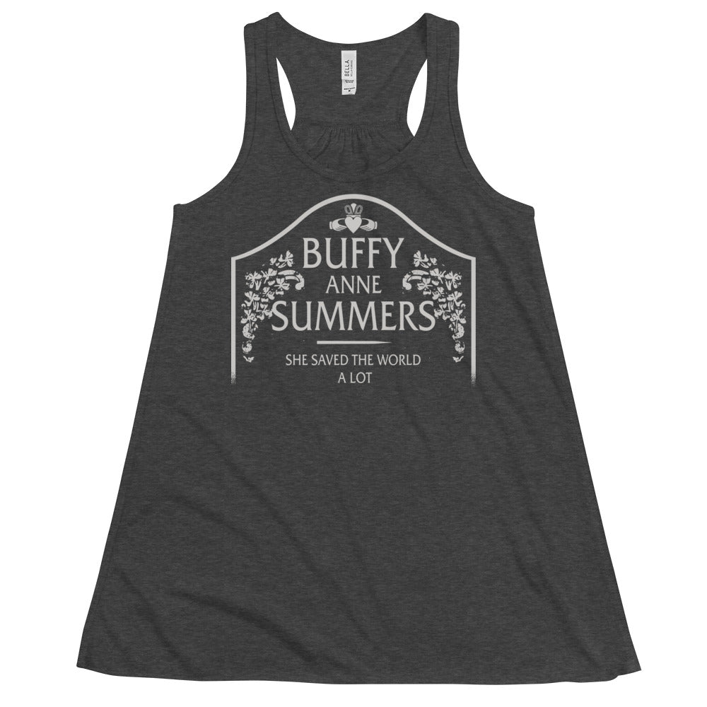 Buffy Anne Summers Women's Gathered Back Tank