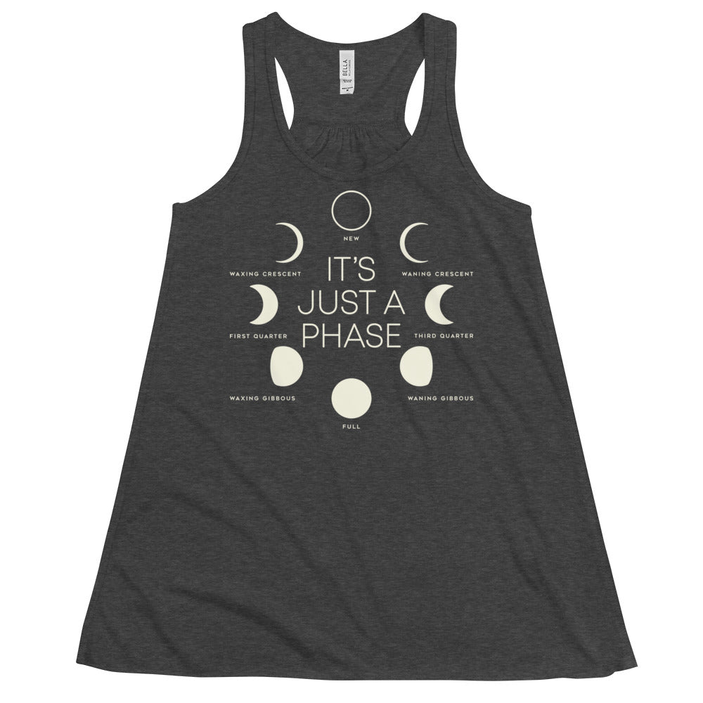 It's Just A Phase Women's Gathered Back Tank