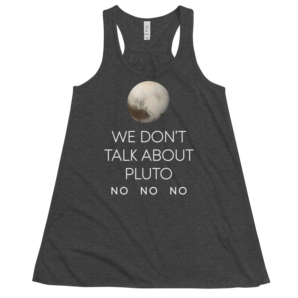 We Don't Talk About Pluto Women's Gathered Back Tank