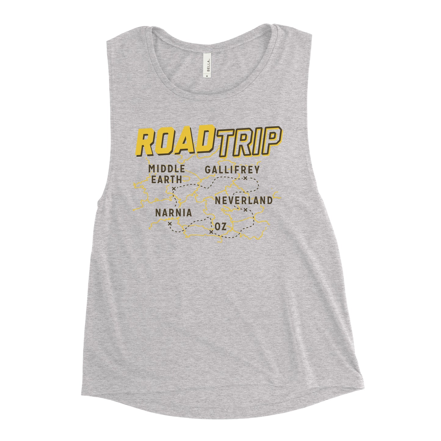 Road Trip Women's Muscle Tank