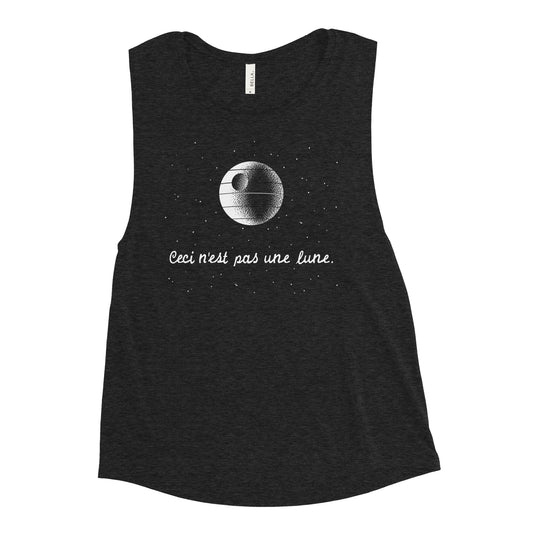 This Is Not A Moon Women's Muscle Tank