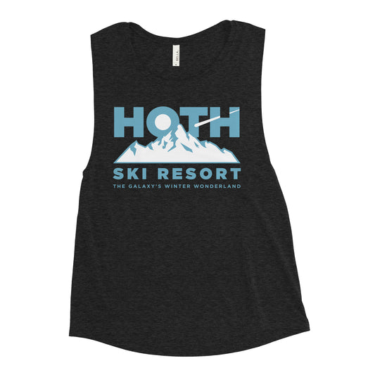 Hoth Ski Resort Women's Muscle Tank