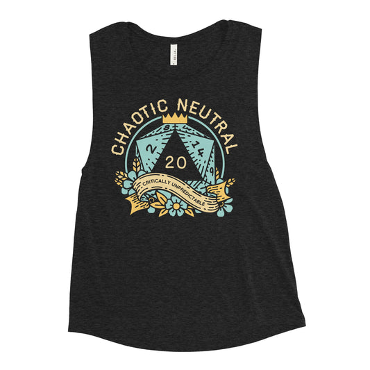 Chaotic Neutral Women's Muscle Tank