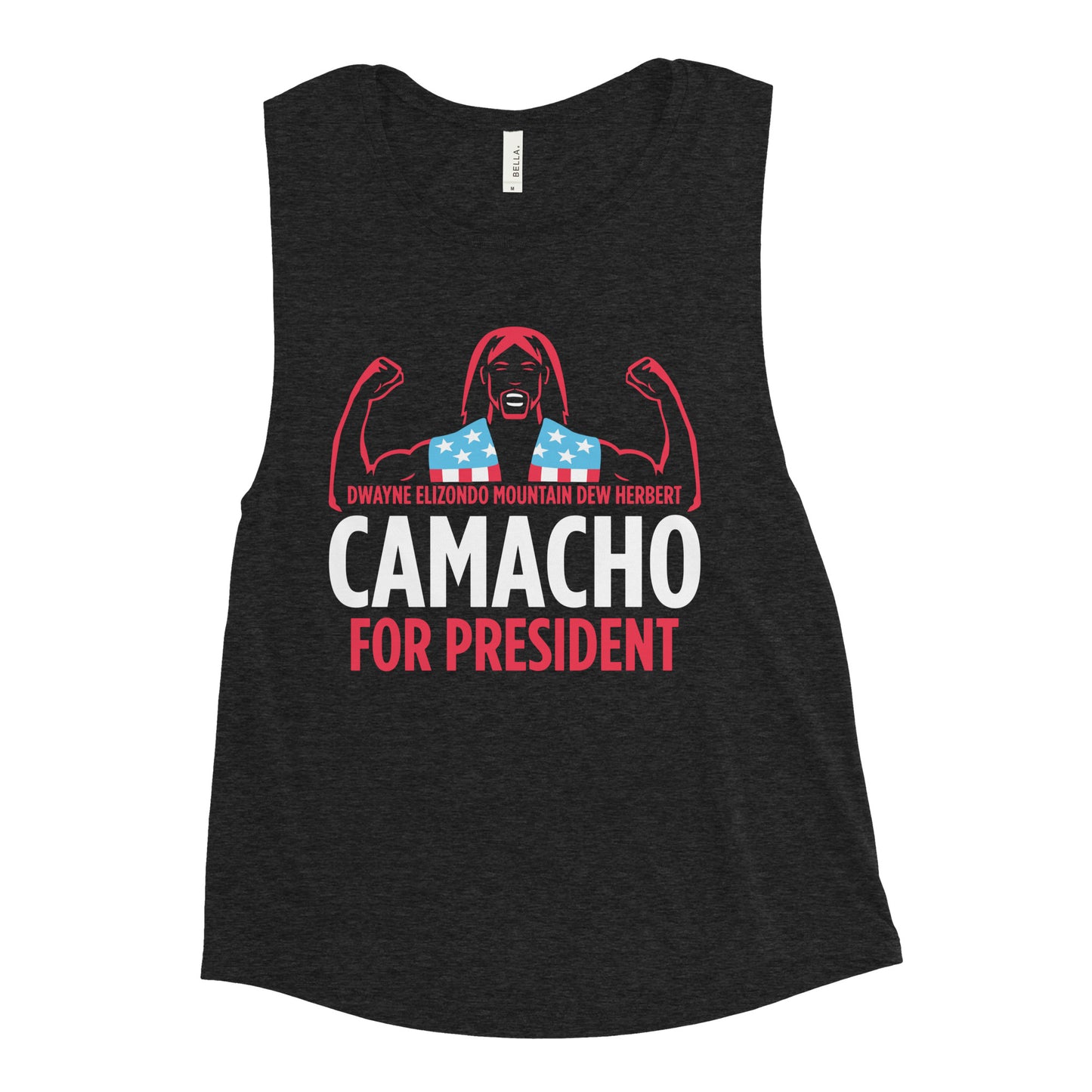 Camacho For President Women's Muscle Tank