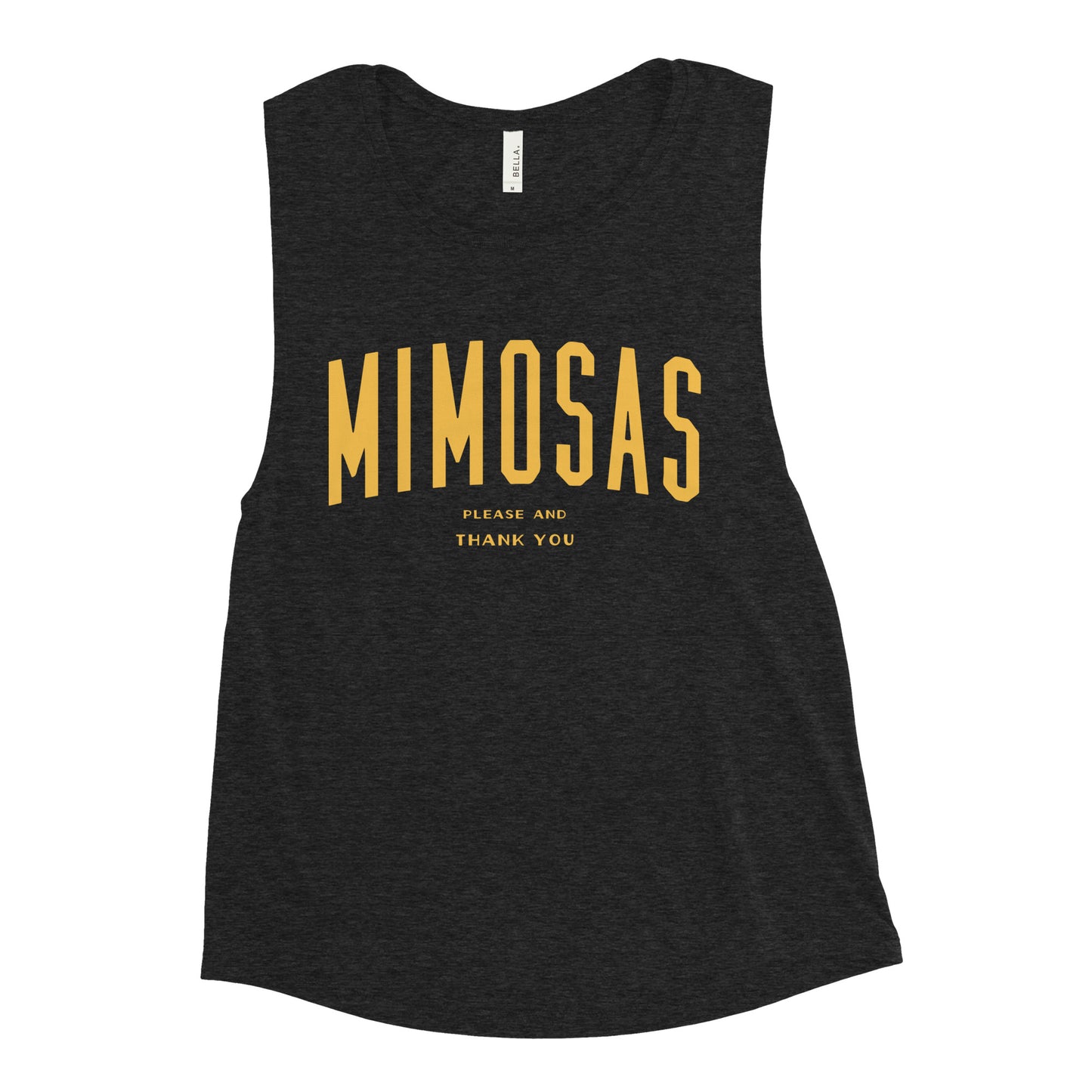 Mimosas Please And Thank You Women's Muscle Tank