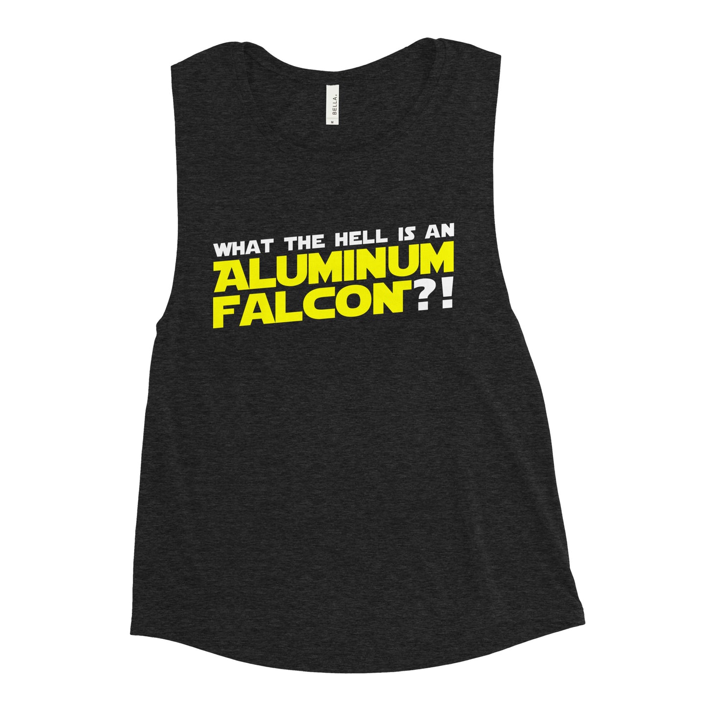 Aluminum Falcon Women's Muscle Tank