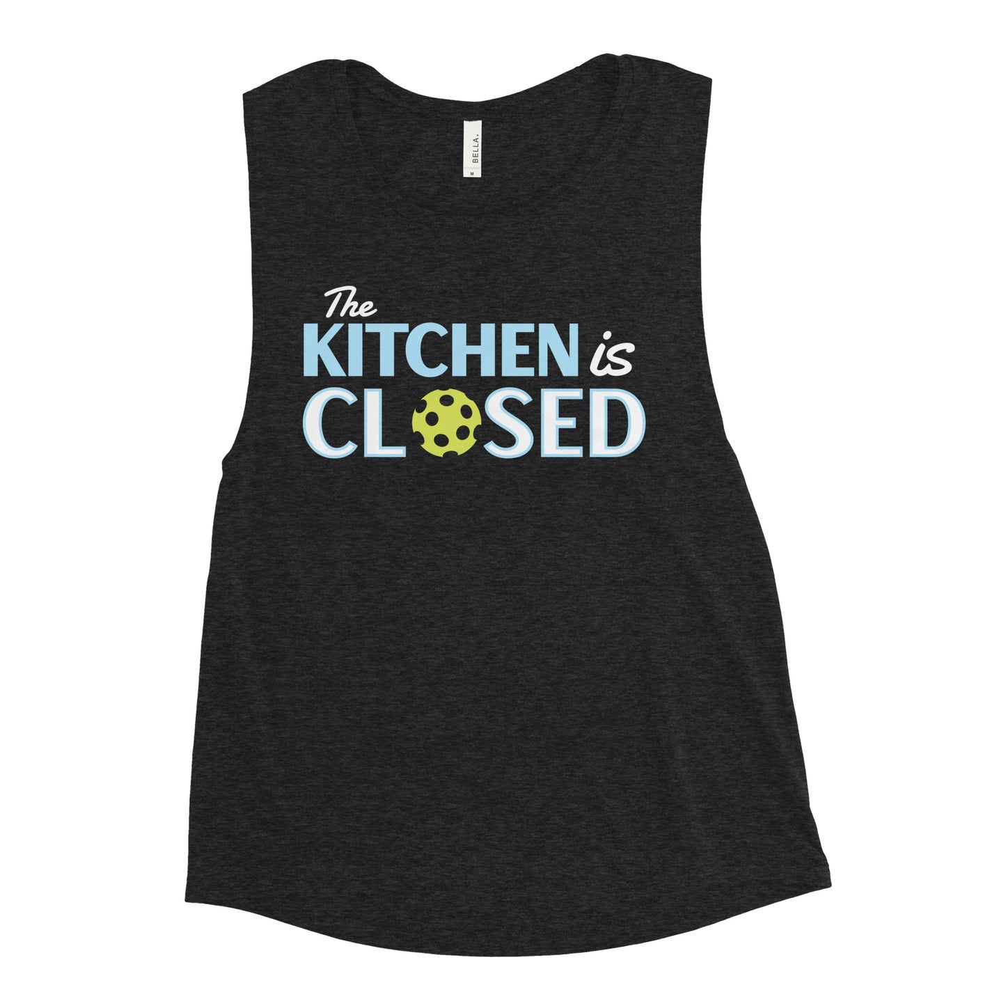 The Kitchen Is Closed Women's Muscle Tank