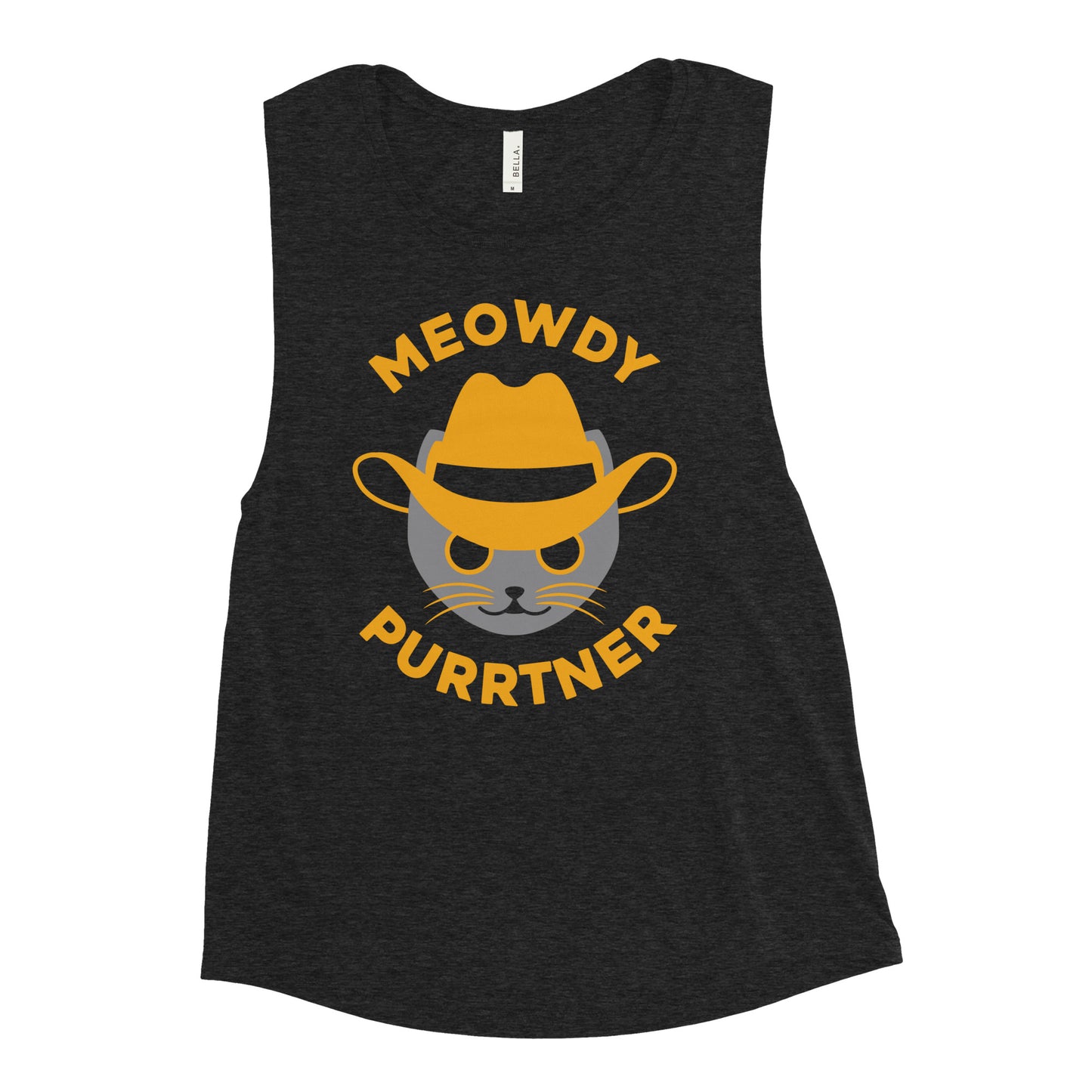 Meowdy Purrtner Women's Muscle Tank