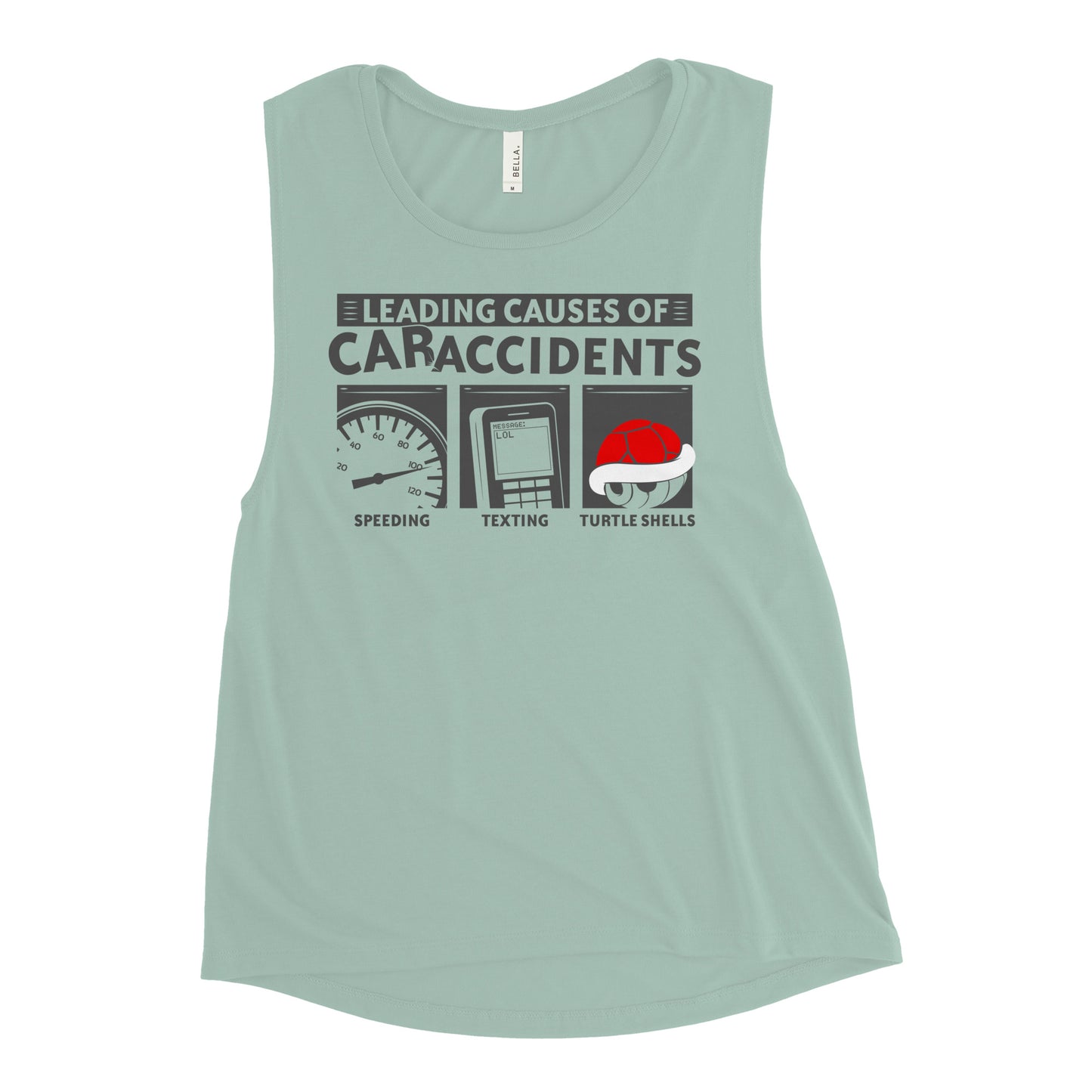 Leading Causes of Accidents Women's Muscle Tank