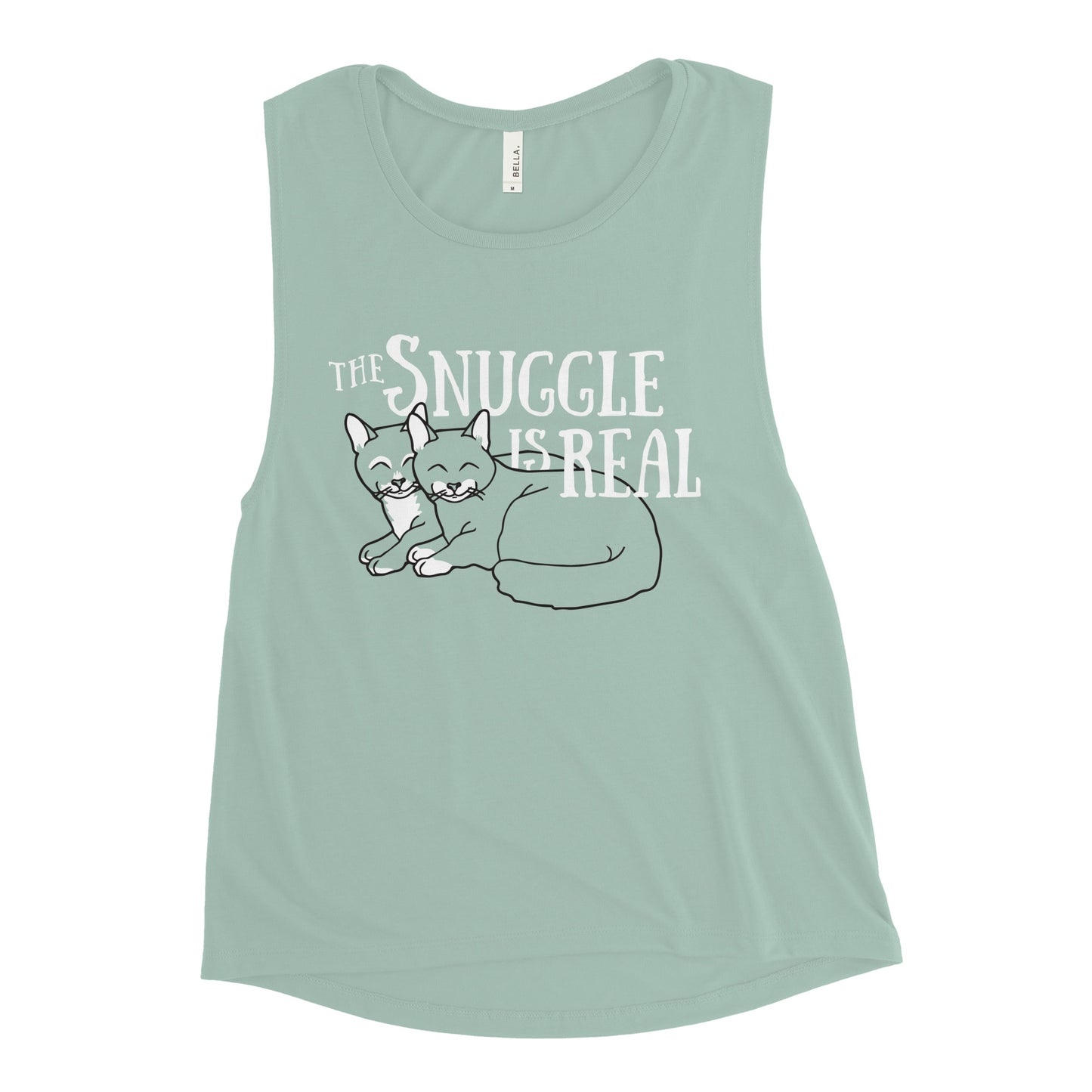 The Snuggle Is Real Women's Muscle Tank