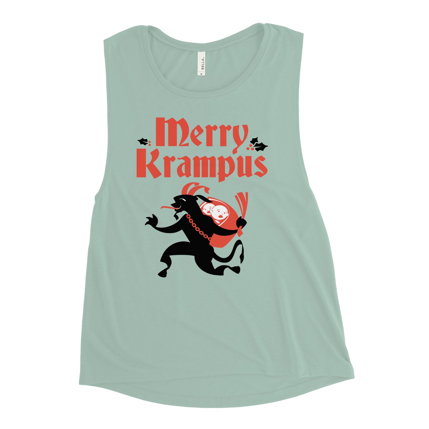 Merry Krampus Women's Muscle Tank