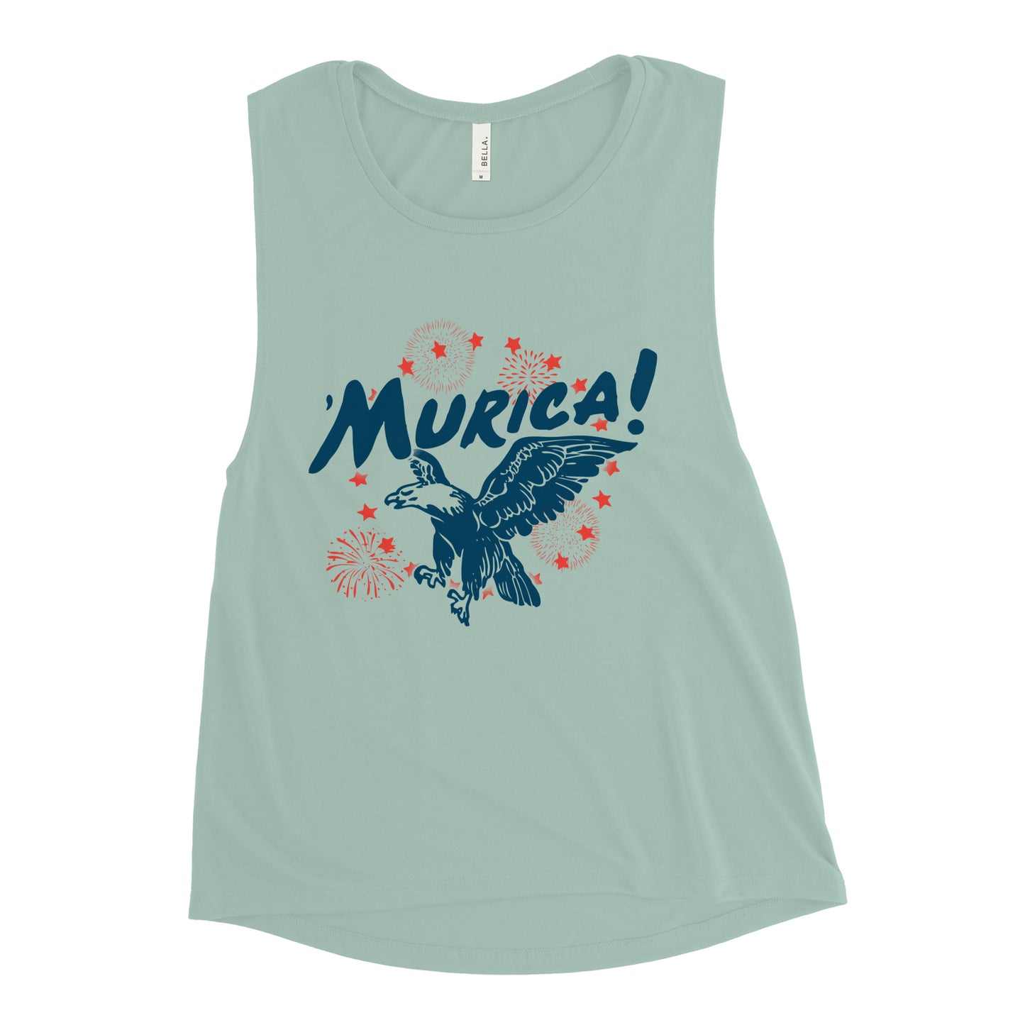 Murica Women's Muscle Tank